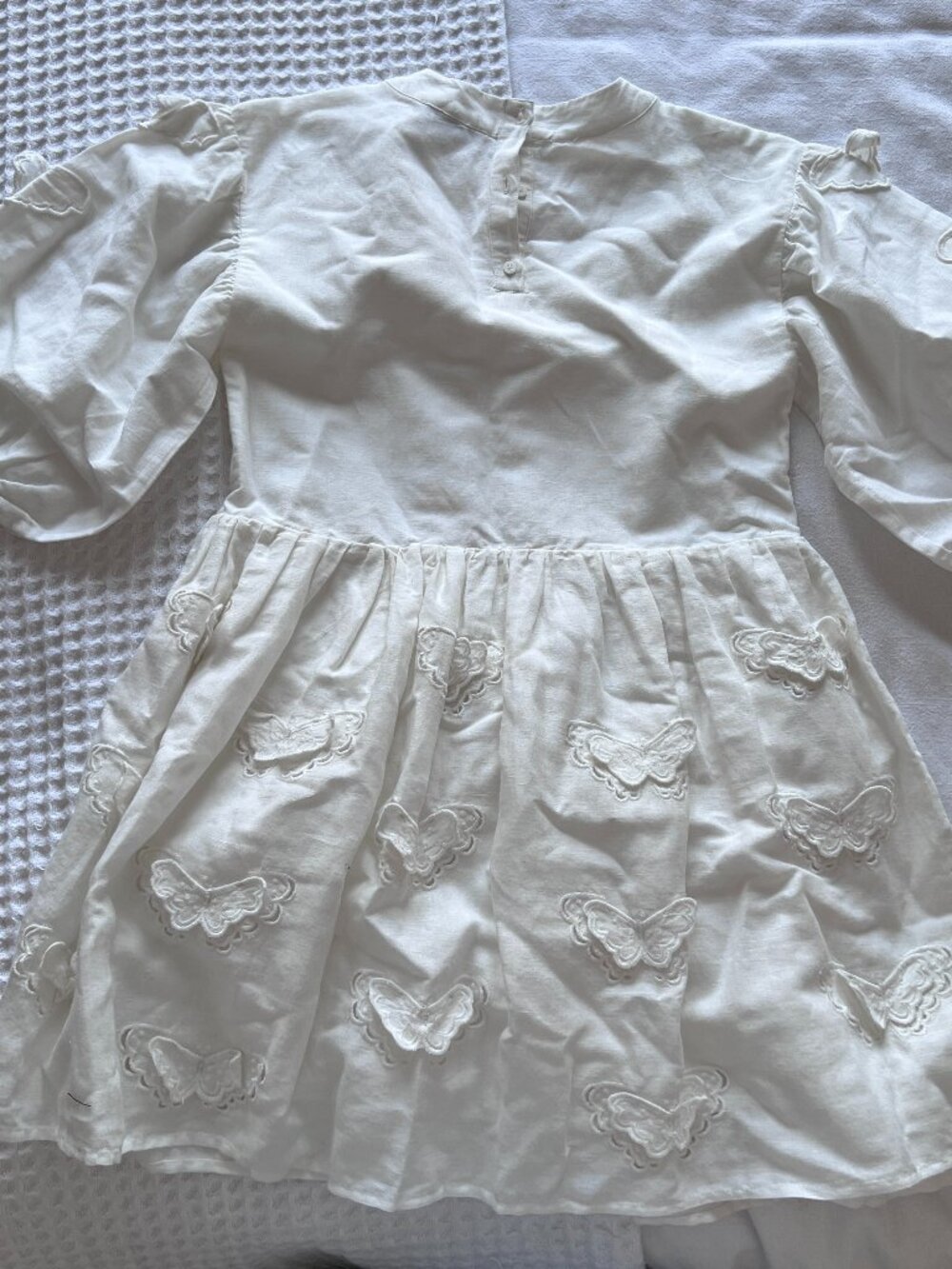 Stella McCartney Kids Embroidered Butterfly Dress